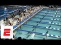 Caeleb Dressel Makes History With Record 17 63 Swim In 50 Free At NCAA Championships ESPN