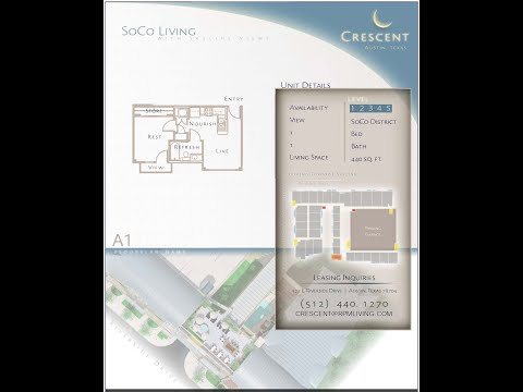 A1 Floor Plan - Traditional Finish