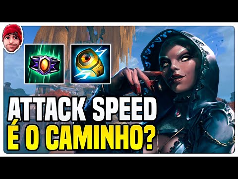 TESTANDO A MAMAN FOCADA EM ATTACK SPEED! É MELHOR? MAMAN BRIGITTE JUNGLER - Conquista