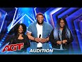 Resound: Amazing Siging Trio Gets STANDING OVEATION From Simon Cowell "What The World Needs Now"