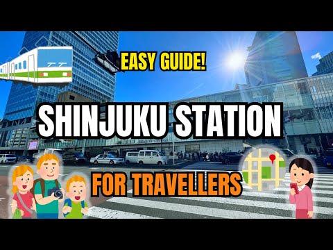 Shinjuku Station: Easy Guide for Travelers [TRAVEL JAPAN]