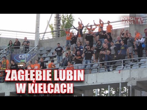 Kibice Zagłębia Lubin w Kielcach [RADOŚĆ PO BRAMCE] (18.07.2017 r.)