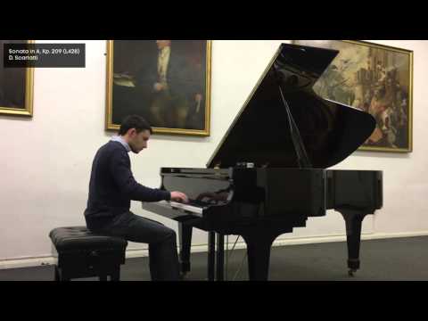 Sonata in A, Kp.209 (L.428) - D. Scarlatti - DipABRSM Piano