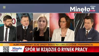 Czarnek popiera Tuska! "Piekło zamarzło" Spór w rządzie o rynek pracy! Minęła 20:05 cz.1. 07.01.2026