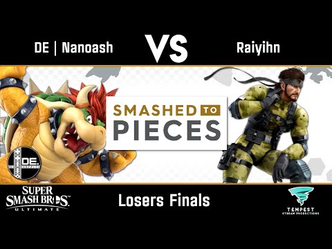 DE | Nanoash (Bowser) vs Raiyihn Snake) - Losers Finals - Smashed to Pieces #49