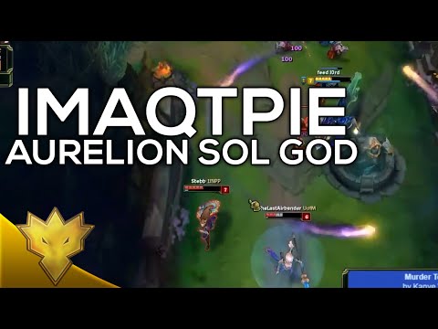 Imaqtpie - Aurelion Sol God?! - Aurelion Sol Support 1v2