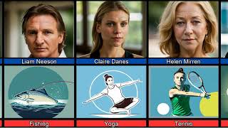 Hollywood Celebitries and Their favorite sports