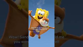 she&#39;s a FLYING SQUIRREL?! Saving Bikini Bottom: The Sandy Cheeks Movie is now on Netflix