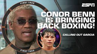 Download lagu Conor Benn CALLS OUT Ryan Garcia after Stephen A. BEGS for some FIRE! 🔥 | First Take mp3