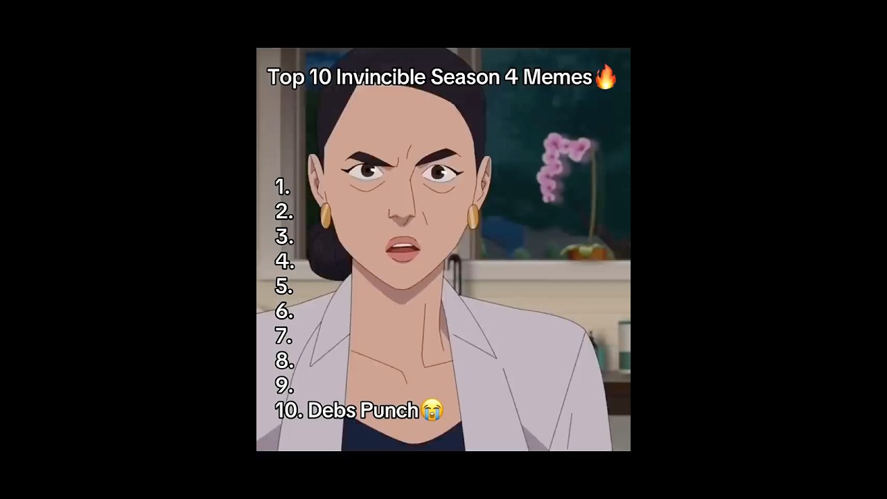 Top 10 Funniest Invincible Season 4 Memes😂 #invincible #memes #shorts