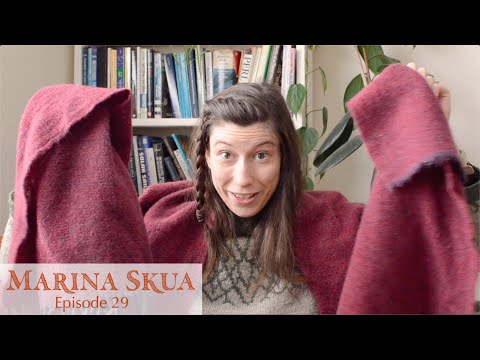 Marina Skua Podcast Ep 29 – Frost and fog, yoke design, woven wool, tiny baskets and making cordage