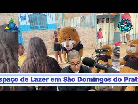 Polícia Militar realiza Ação Social , Espaço de Lazer em São Domingos do Prata/MG