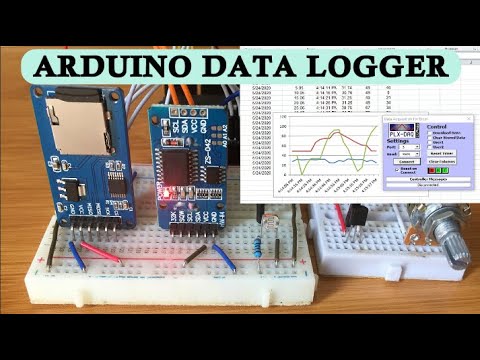 Arduino Data Logger Using SD Card and Excel.