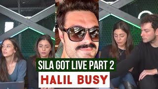 Sila Turkoglu Got Live Part 2 !Halil Ibrahim Ceyhan Busy
