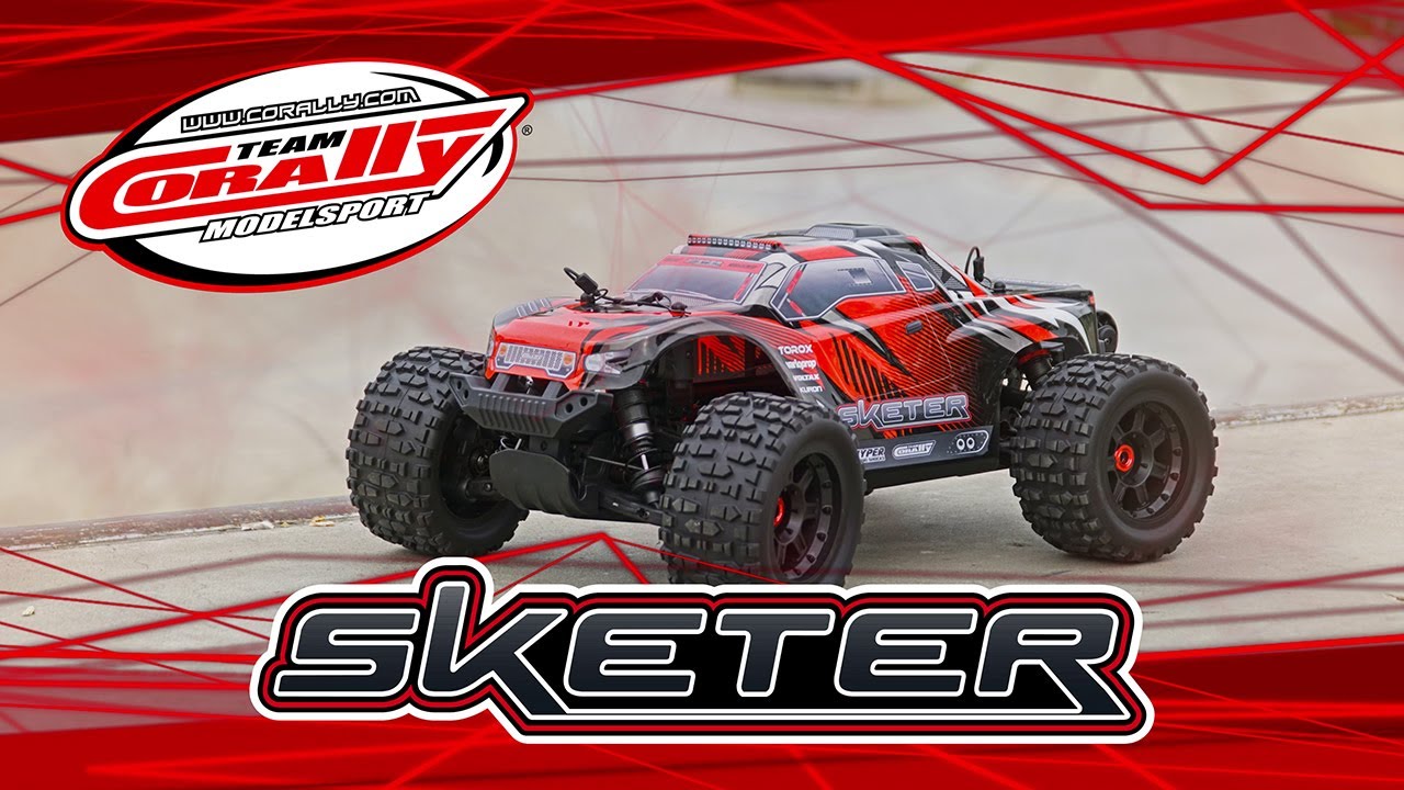 SKETER XP 4S - 1/10 Monster Truck 4WD - RTR - Brushless Power 4S