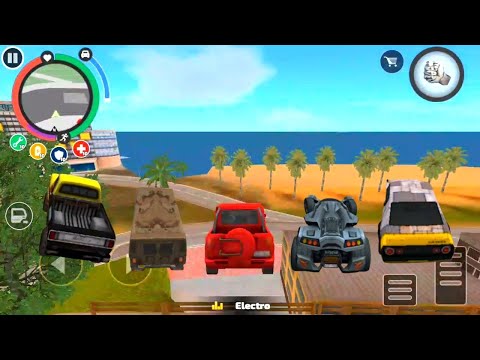 Rope hero vice town game | Jumping game jump all vehicles | Gaming section