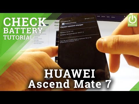How to Check Battery Temperature on HUAWEI Ascend Mate 7