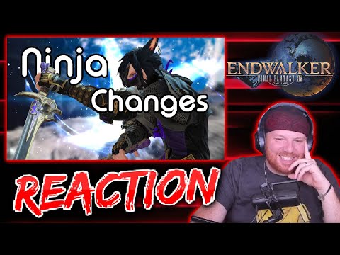 Krimson KB Reacts: Ninja Changes | FFXIV Endwalker Media Tour -  Larryzaur