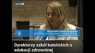 Dyrektorzy szkół katolickich o edukacji zdrowotnej