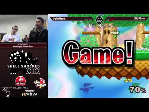 Shell Shocked XIX Melee Singles - SypherPhoenix vs OES | Milkman - Winners Finals