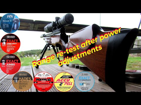 Webley LiteW8 Range reset