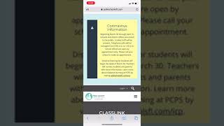 How to Access ClassLink from an iPhone/iPad
