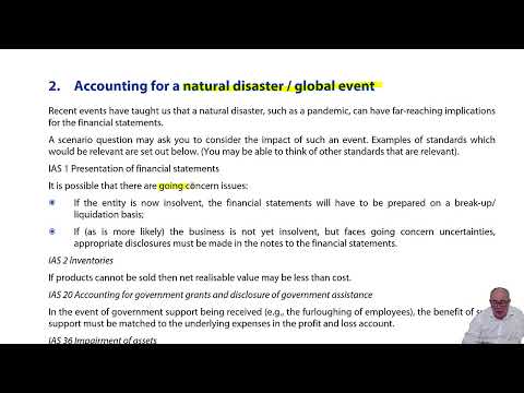 Current issues - ACCA SBR Lectures