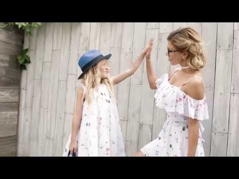 Съемка коллекции "Дочки-матери" SS 2016