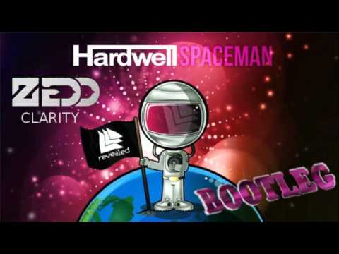 Clarity vs Spaceman - Zedd ft Foxes vs Hardwell (Bootleg)