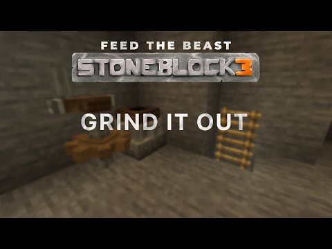 Grind It Out | Stoneblock 3 | Modded Minecraft Let's Play Ep. 2