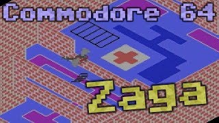 Let's play "Zaga" (1984). C64 game #130.