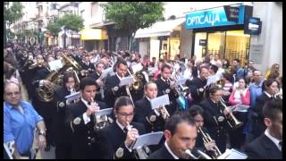 preview picture of video 'BCT Rosario de Linares - Hdad. Los Estudiantes - Miercoles Santo 2014 Linares'