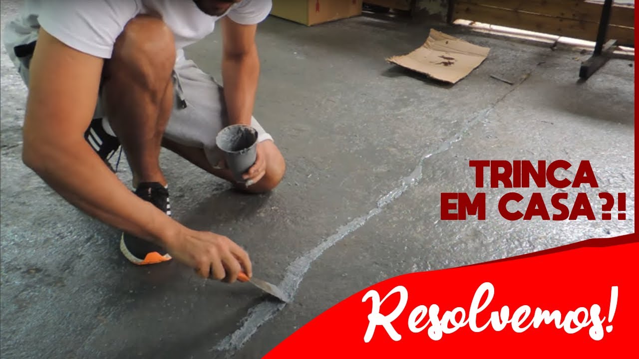 Solução para trincas em pisos e lajes! Resolvemos um problema sério com Resina Epoxi