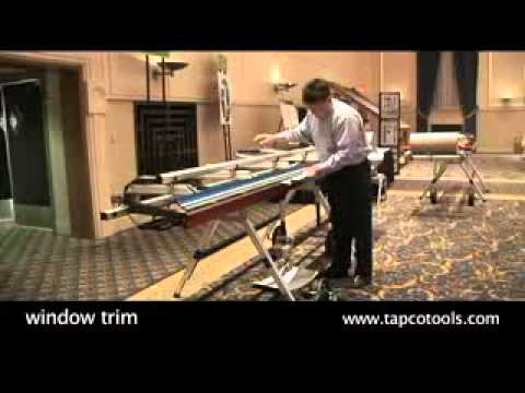 Bending Aluminum For Window Trim With A Tapco Brake