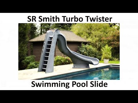 SR Smith Turbo Twister Swimming Pool Slide Flume