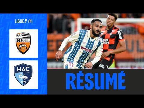 FC Lorient Bretagne Sud 0-2 HAC Athletic Club Football Association Le Havre