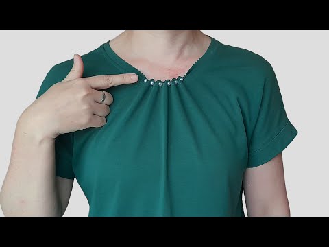 👕 Quick T-Shirt Tricks to Tighten a Loose Neckline