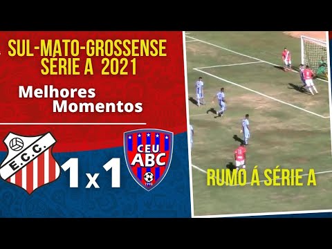 COMERCIAL 1 X 1 UNIAO ABC | SUL-MATO-GROSSENSE SERIE A 2021 | 28/02/2021
