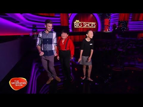 Little Big Shots Xiong Fei teaches James Tobin to cha cha