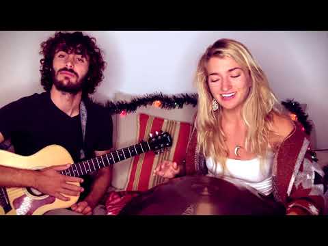 Silent Night - Lola Kristine + Noah Sherwin (Christmas Acoustic Handpan Cover)