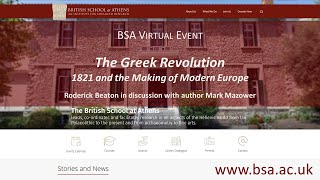 The Greek Revolution: 1821 and the Making of Modern Europe