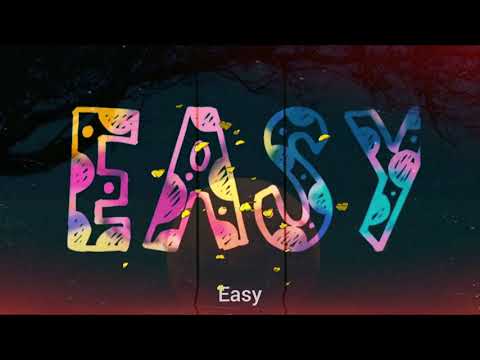 Easy by Noël Mio lyric video
