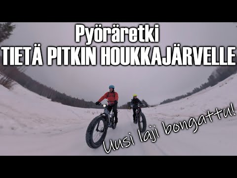 Pyöräretki teitä pitkin Houkkalammille