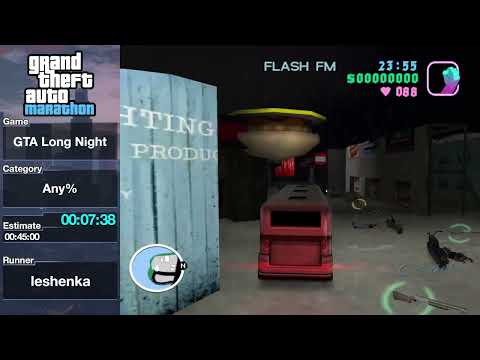 GTAMarathon 2022 - Grand Theft Auto: Long Night Any% by leshenka