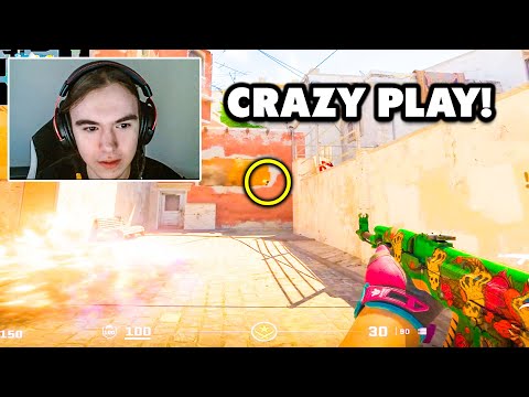 donk Goes Unstoppable in a FACEIT match. TeSeS unreal 1v5 Clutch - CS2