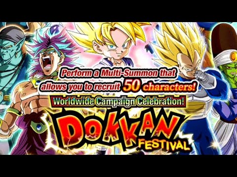 Dokkan WWC 50 Ticket Festival Summon