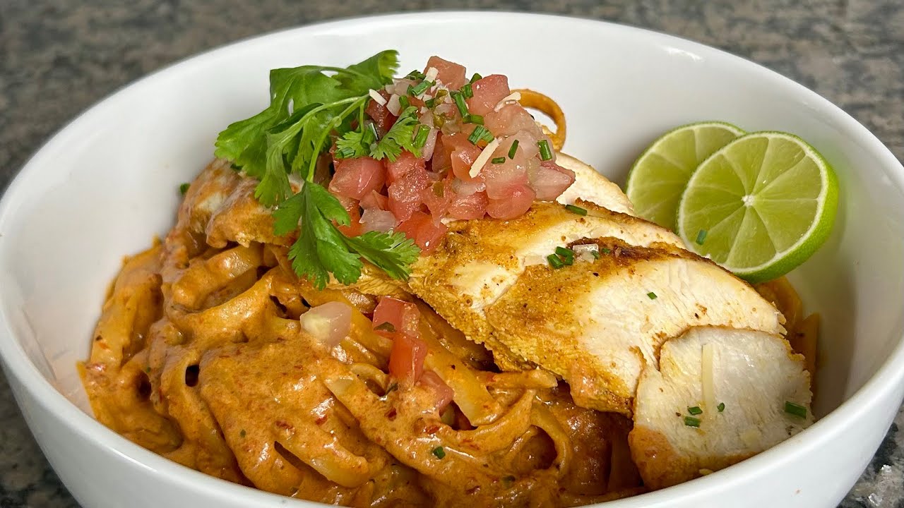 Chipotle Chicken Alfredo