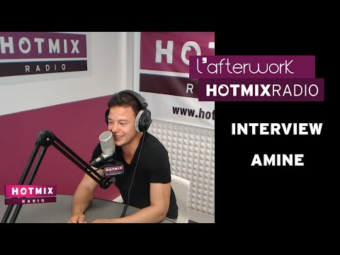 Amine en interview sur Hotmixradio