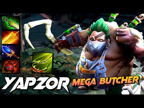 Secret.YapzOr Pudge - MEGA BUTCHER - Dota 2 Pro Gameplay [Watch & Learn]