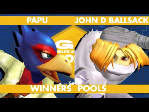 Papu (Falco) vs John D. Ballsack (Sheik) | Pools | Georgia Melee Arcadian 2025 @ Georgia Tech